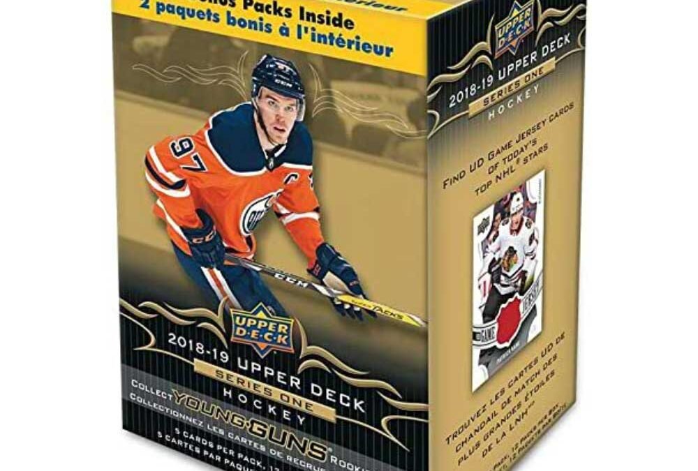 2018-19 Upper Deck Series 1 Blaster Box