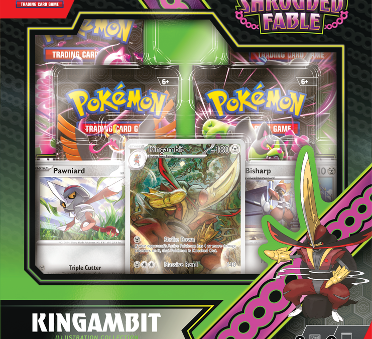 POKEMON SV6.5 SHROUDED FABLE KINGAMBIT ILLUSTRATION COLLECTION