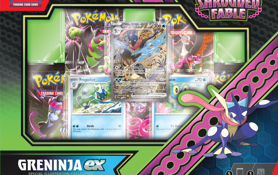 POKEMON SV6.5 SHROUDED FABLE KINGDRA/GRENINJA EX SPECIAL ILLUSTRATION COLLECTION