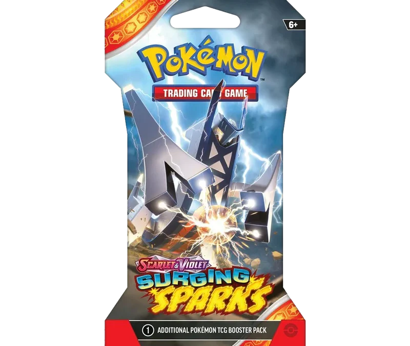 Pokemom Surging Sparks Sleeved Booster